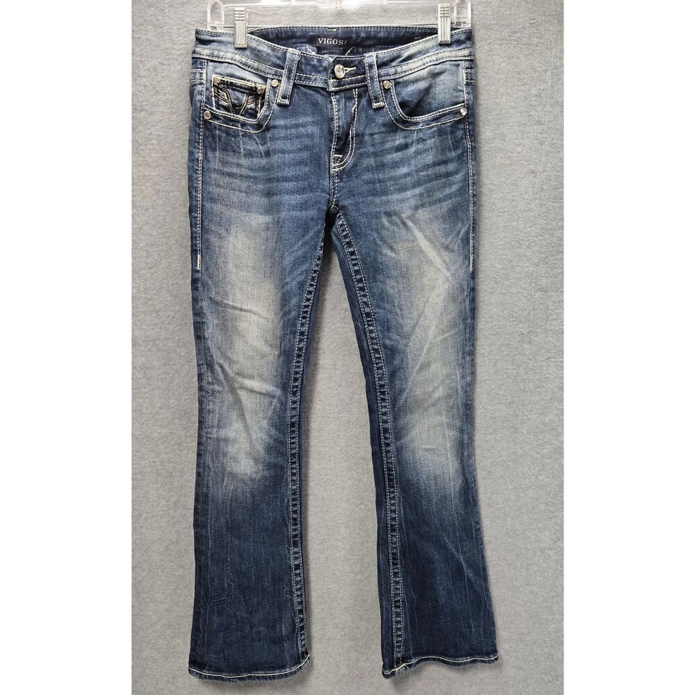 Vigoss Classic Fit Slim Boot Jeans Size 27